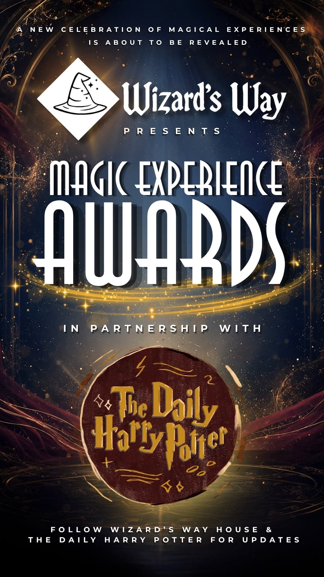 Magic Experience Awards - Follow Wizard's Way House and The Daily Harry Potter for updates
