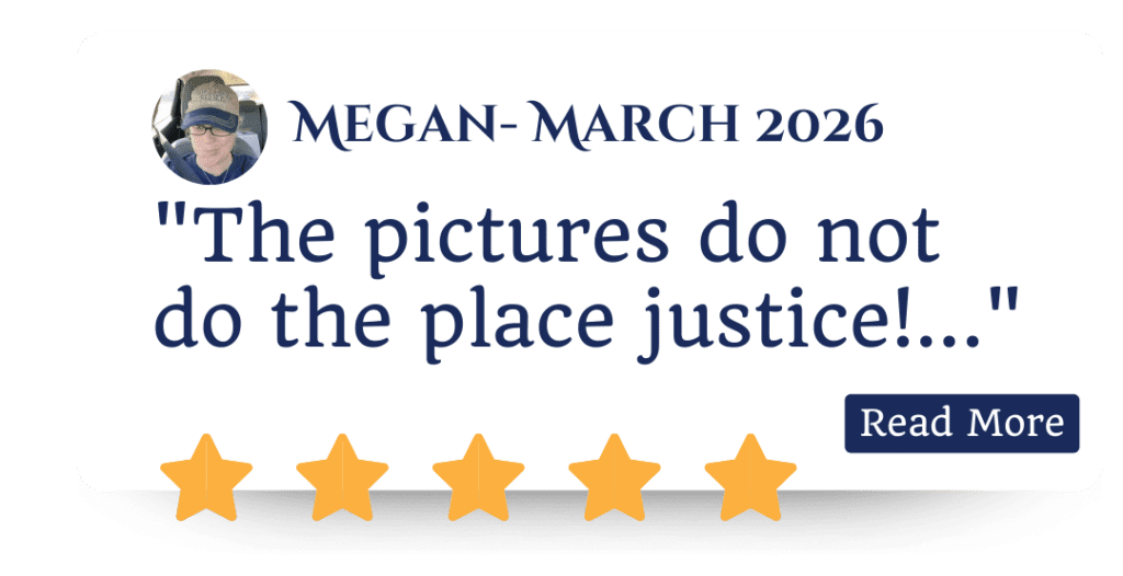 The pictures do not do the place justice...