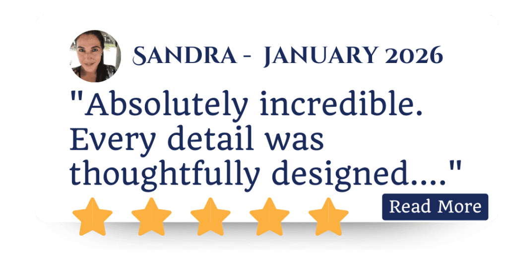 Absolutely incredible. Every detail was thoughtfully designed...